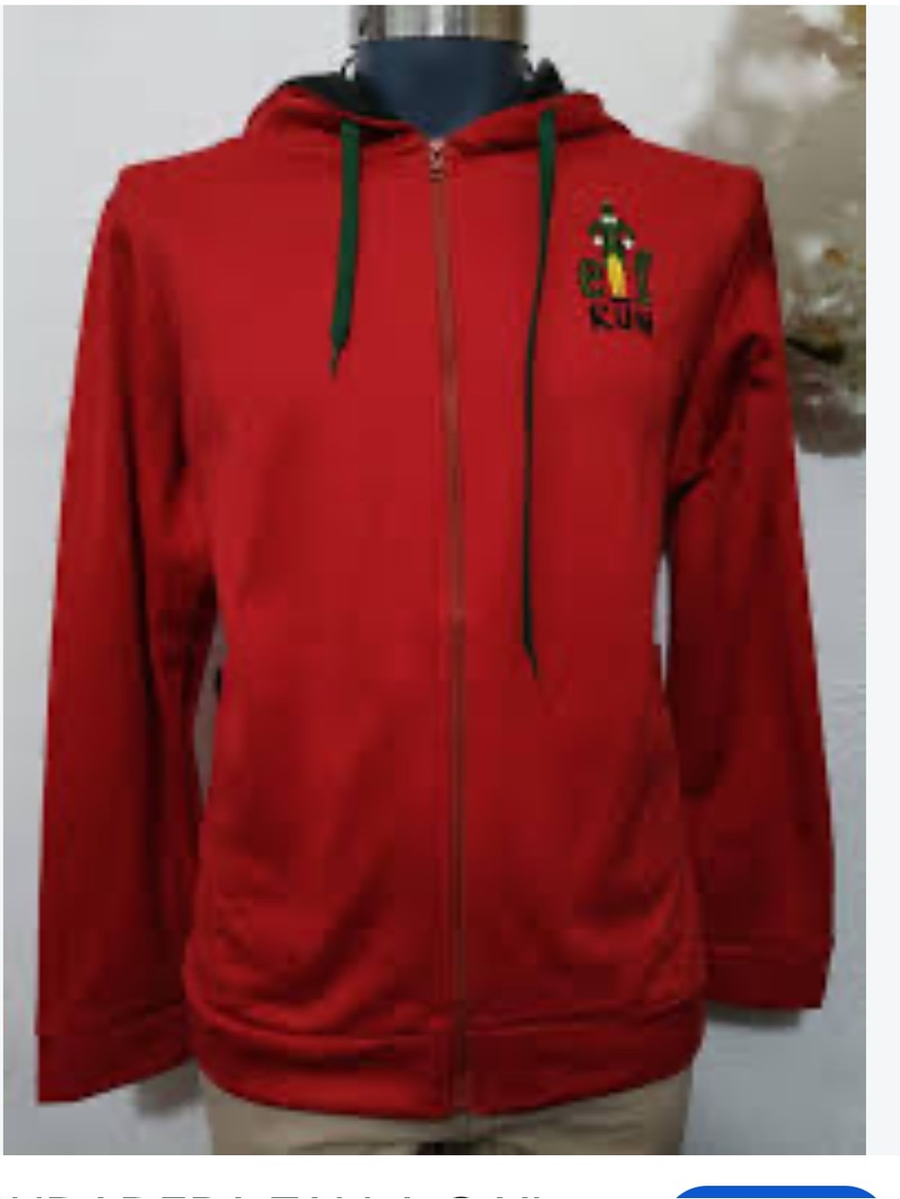 BUDDY ELF MOVIE 2020 virtual run women sweat shirt size clean